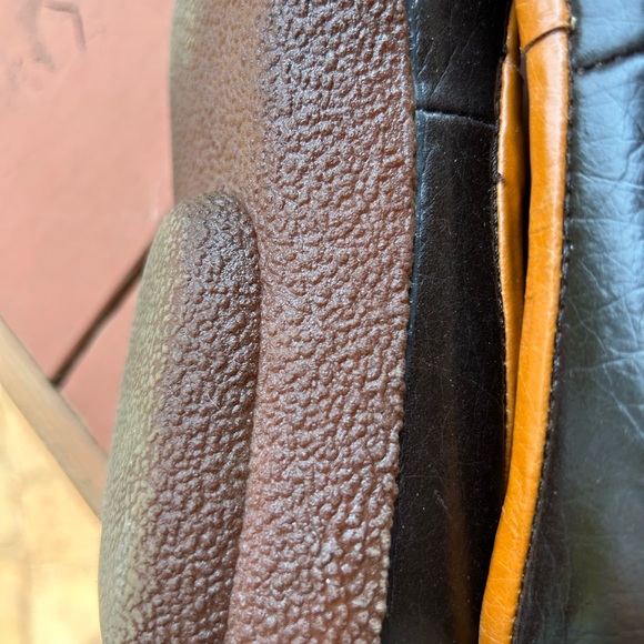 EXIT shoes black flats gold trim thick rubber soles. Sz 37 - Picture 2 of 7